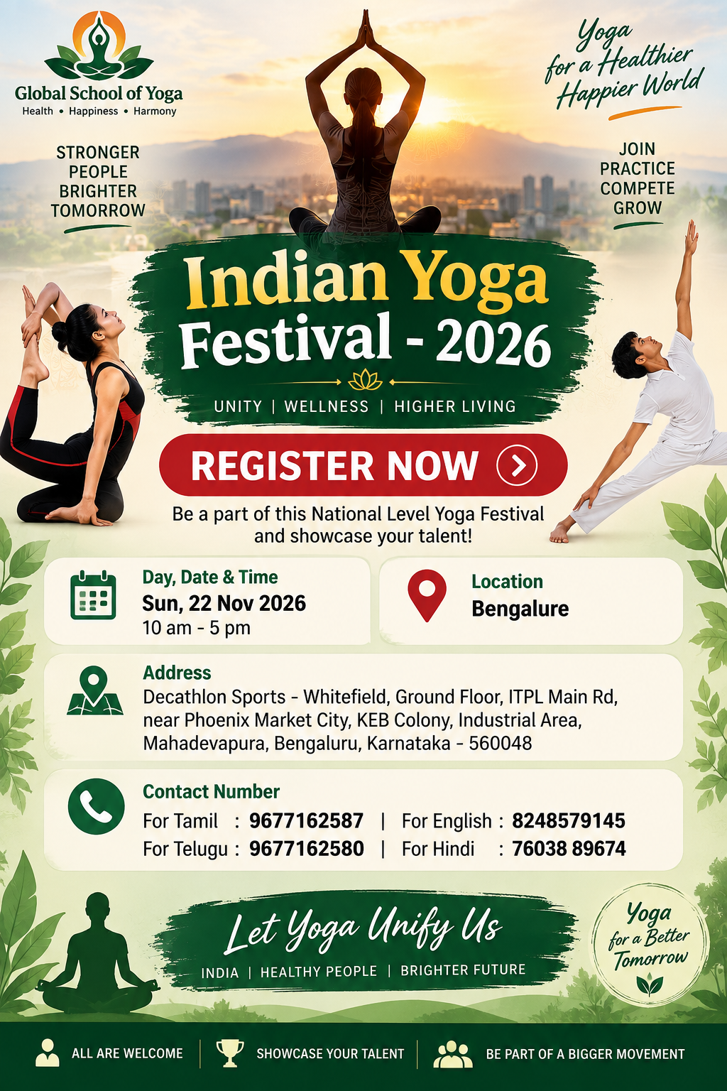 Indian Yoga Festival 2026